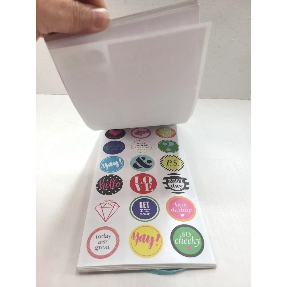Happy Planner QUOTES 424 Pieces BRAND NEW 30 Pages of Stickers 3 Missing